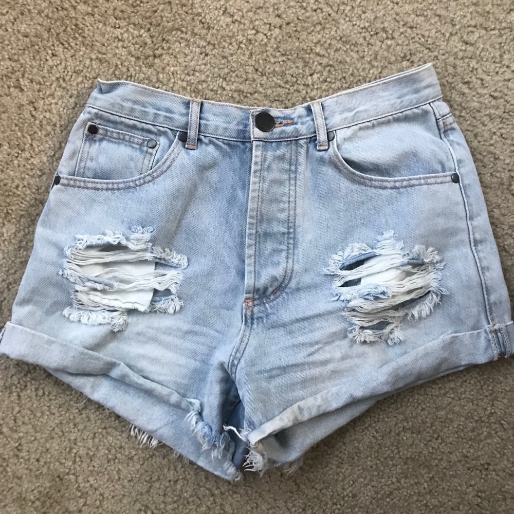 Tobi Highwaisted Demin Jean Shorts